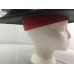 Custom Made 's Millinery Hat Red & Black  New Orleans  Church/Derby  eb-69098503